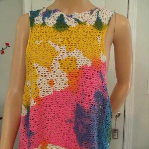 Beach Cover Up - Beautifully Embroidered -OS - Picture 6 of 6